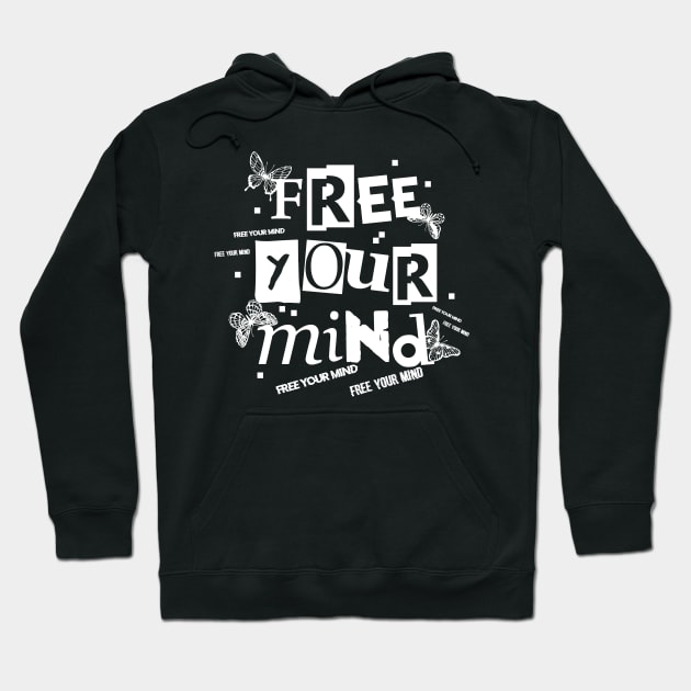 Free Your Mind Hoodie by jdrdesign